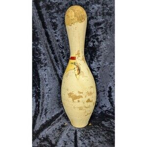Vintage Bowling Pin For Home Decor Or Upcycle Crafting